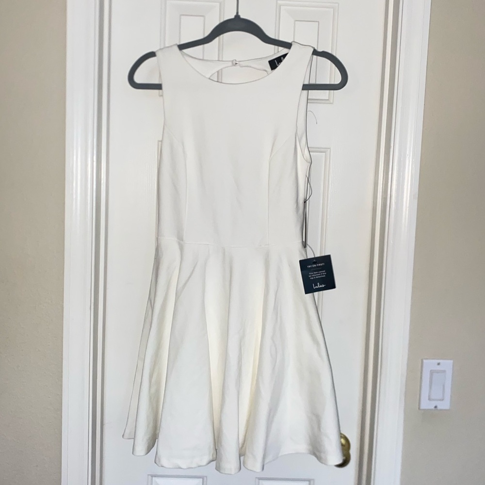 Lulus Small White Dress Brand New